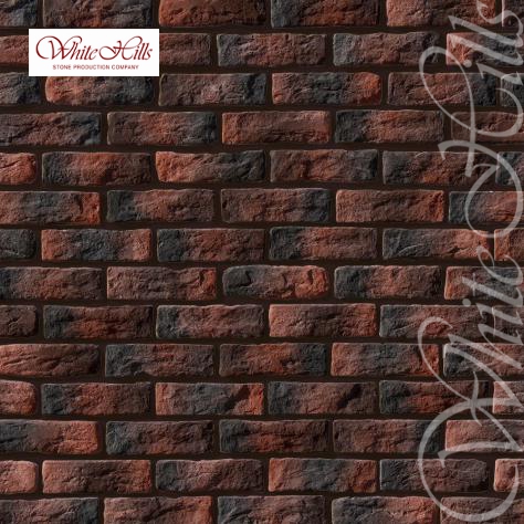 Облицовочный камень White Hills, Брюгге Брик, цвет 315-70